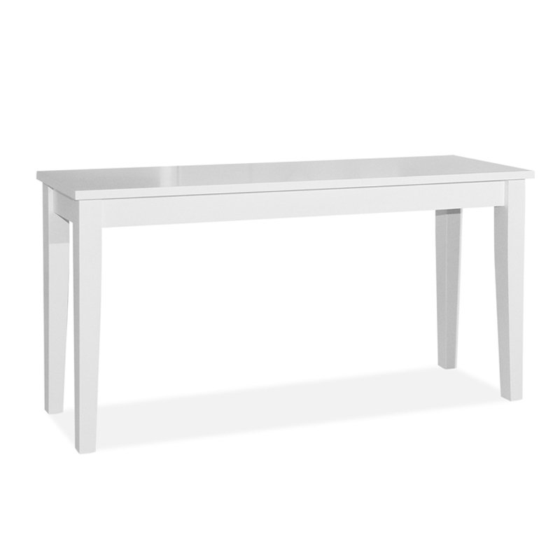 SHAKER 5ft solid wood console table- 4 colors