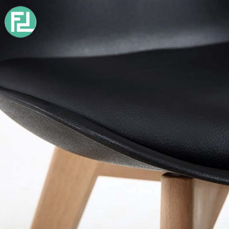 JAXON designer PP shell dining chair-black