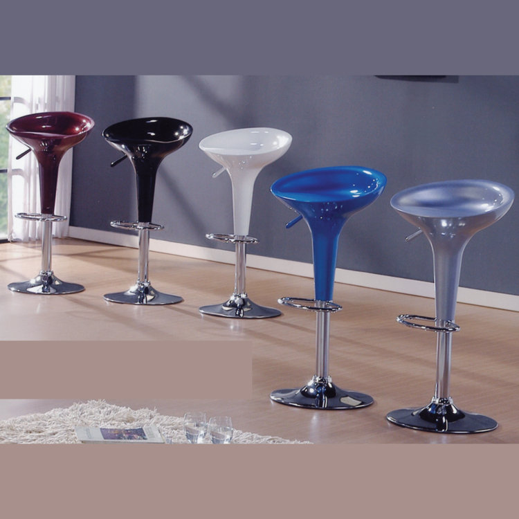 JACK 36" PP Material adjustable barstool- 3 colors