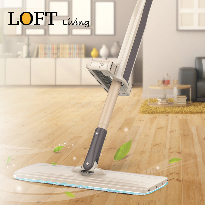Loft Living Hand free rotary lazy mop