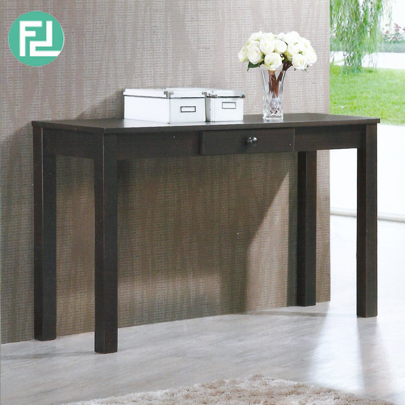 GL-UV 4ft solid wood console table-Cappucino