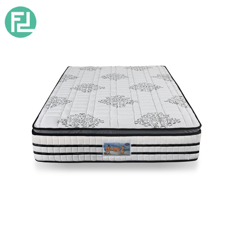 Fiberstar HUGO 2 single size 10" coconut fibre spring mattress with plus top