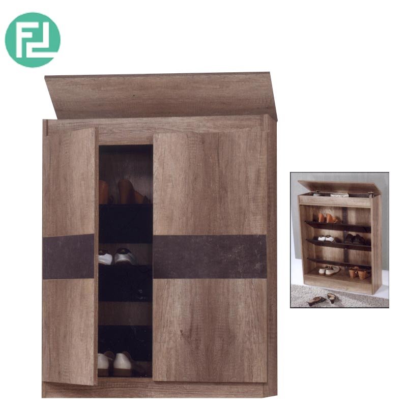 SC55013-235 shoe cabinet with hidden compartment