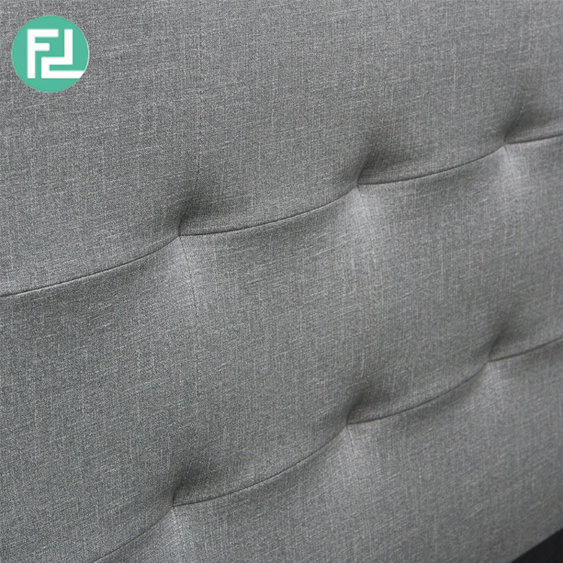 BEKKER super single size 3 1/2" waterproof fabric divan bed-Grey