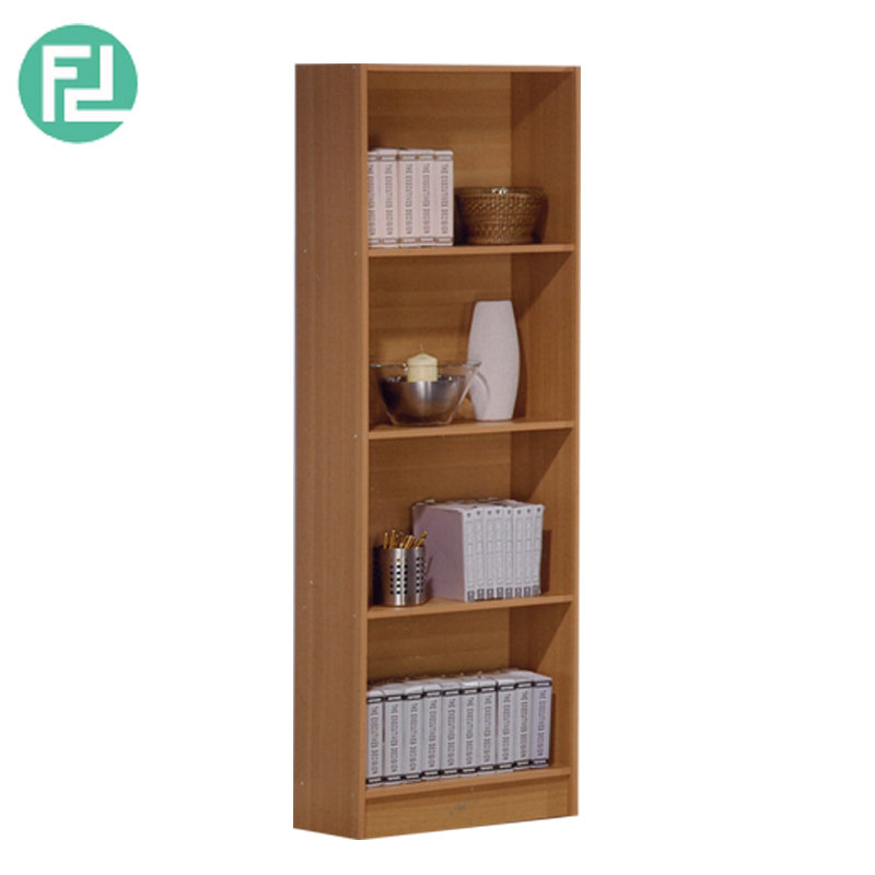 BS556-A 4 tier bookcase-Antique Oak