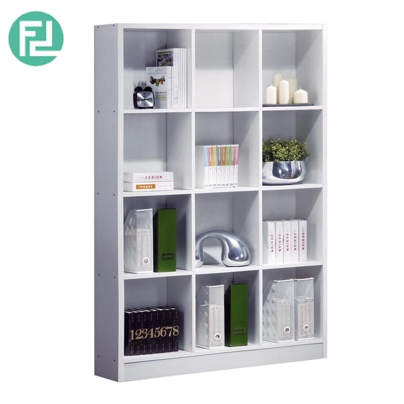 BS563-WH 3x4 bookcase-white