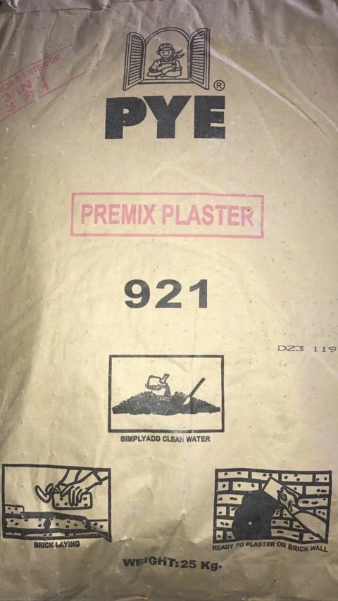 PYE Premix Plaster 921