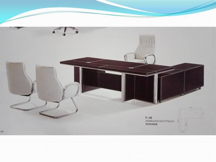 Director Table - Leather Series - F-26