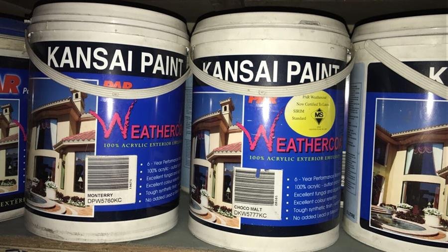 Kansai Paint Weathercoat 100% Acrylic Exterior Emulsion
