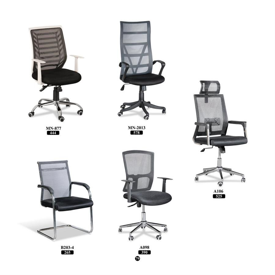 Mid / High back Mesh Chair - Black