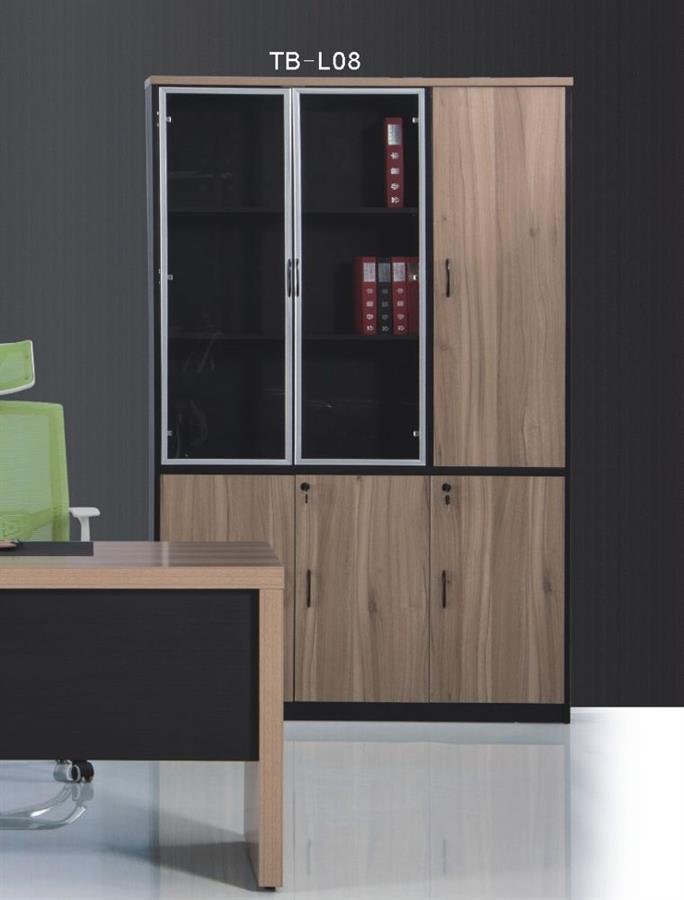 Filing Cabinet - TB-L08 - Golden Walnut