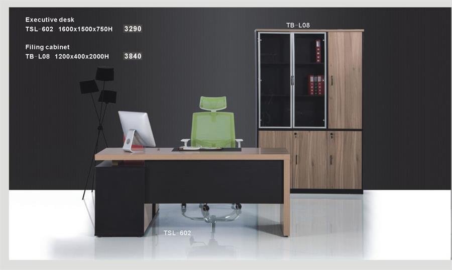 Filing Cabinet - TB-L08 - Golden Walnut