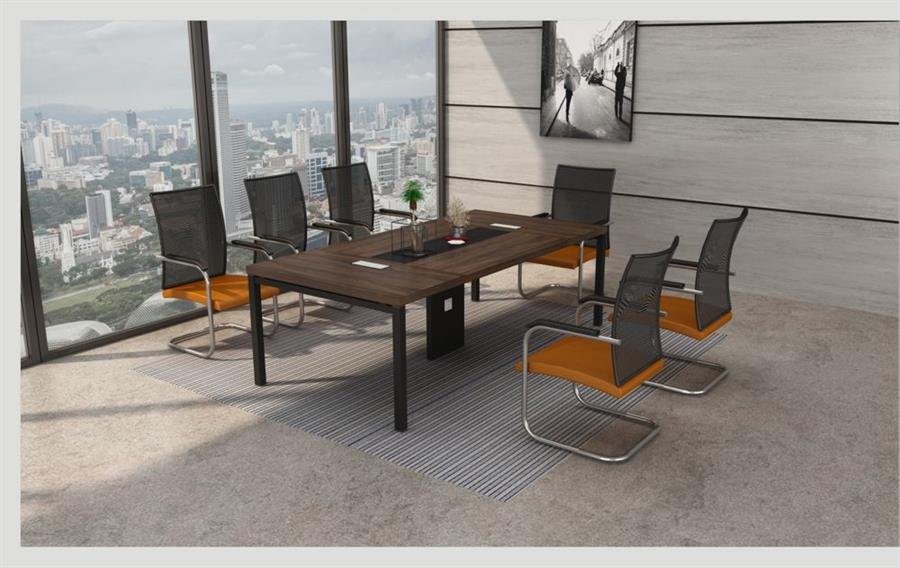 Meeting Table - TSLM-01-Dark Walnut