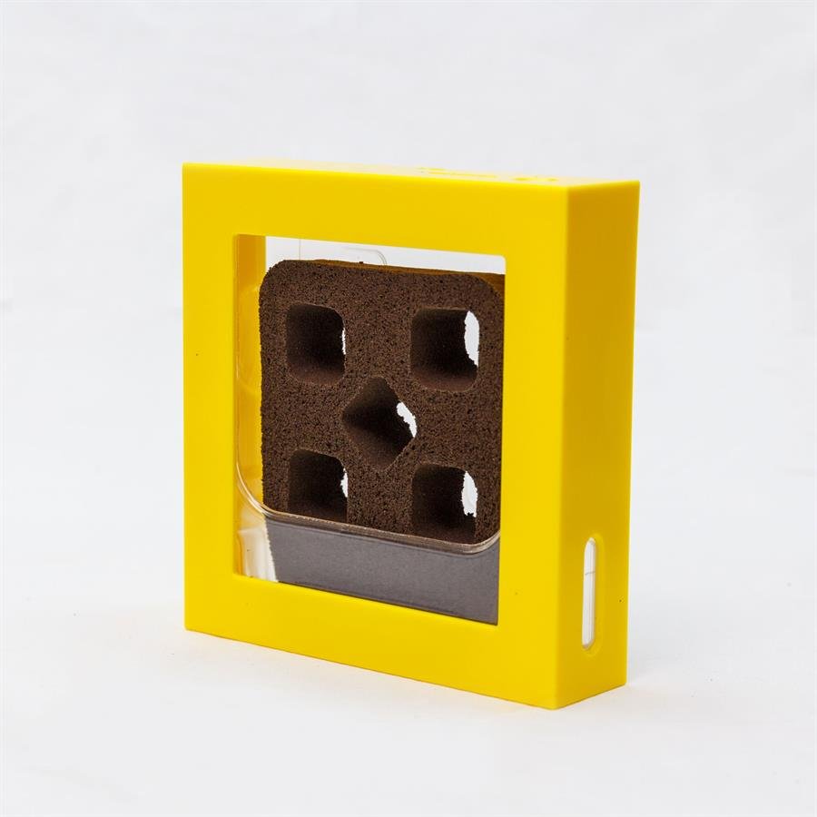 B. Midorie Square Frame - Yellow