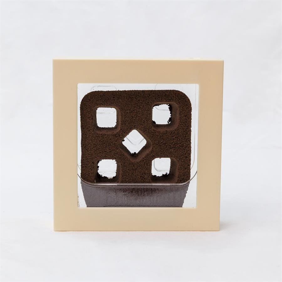 B. Midorie Square Frame - Beige