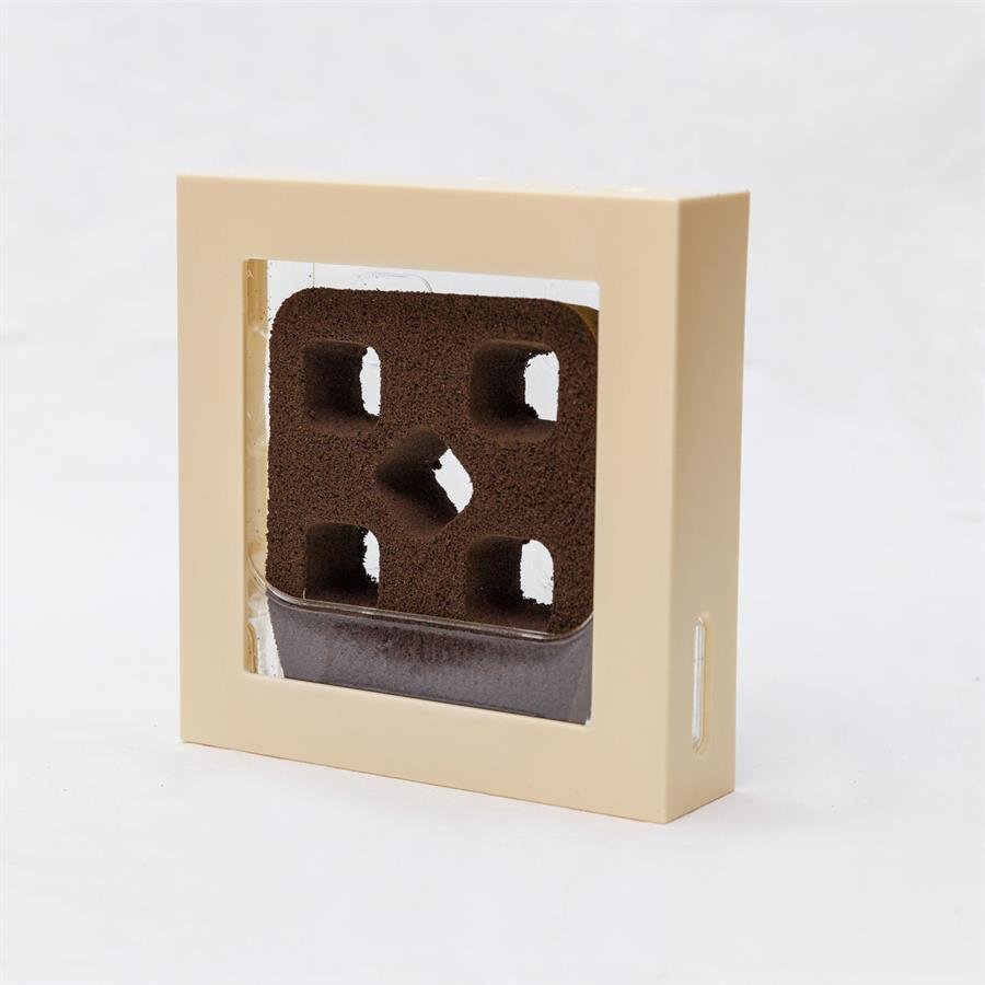B. Midorie Square Frame - Beige