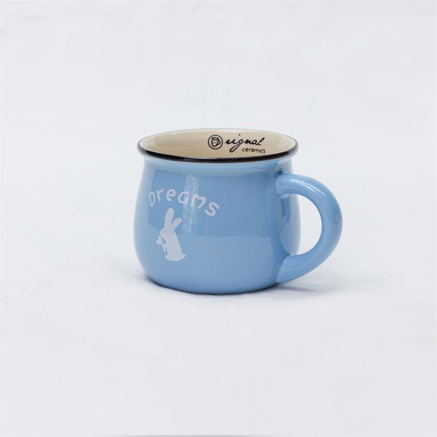 E. Cup Pot - Light Blue