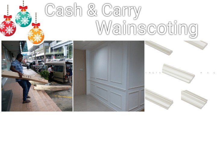 Pre- finished wainscoting
