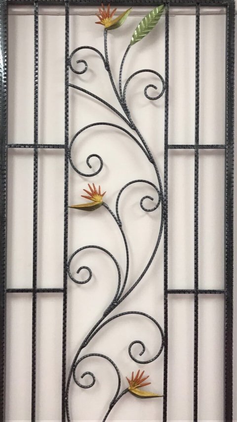 Wrought Iron Grill