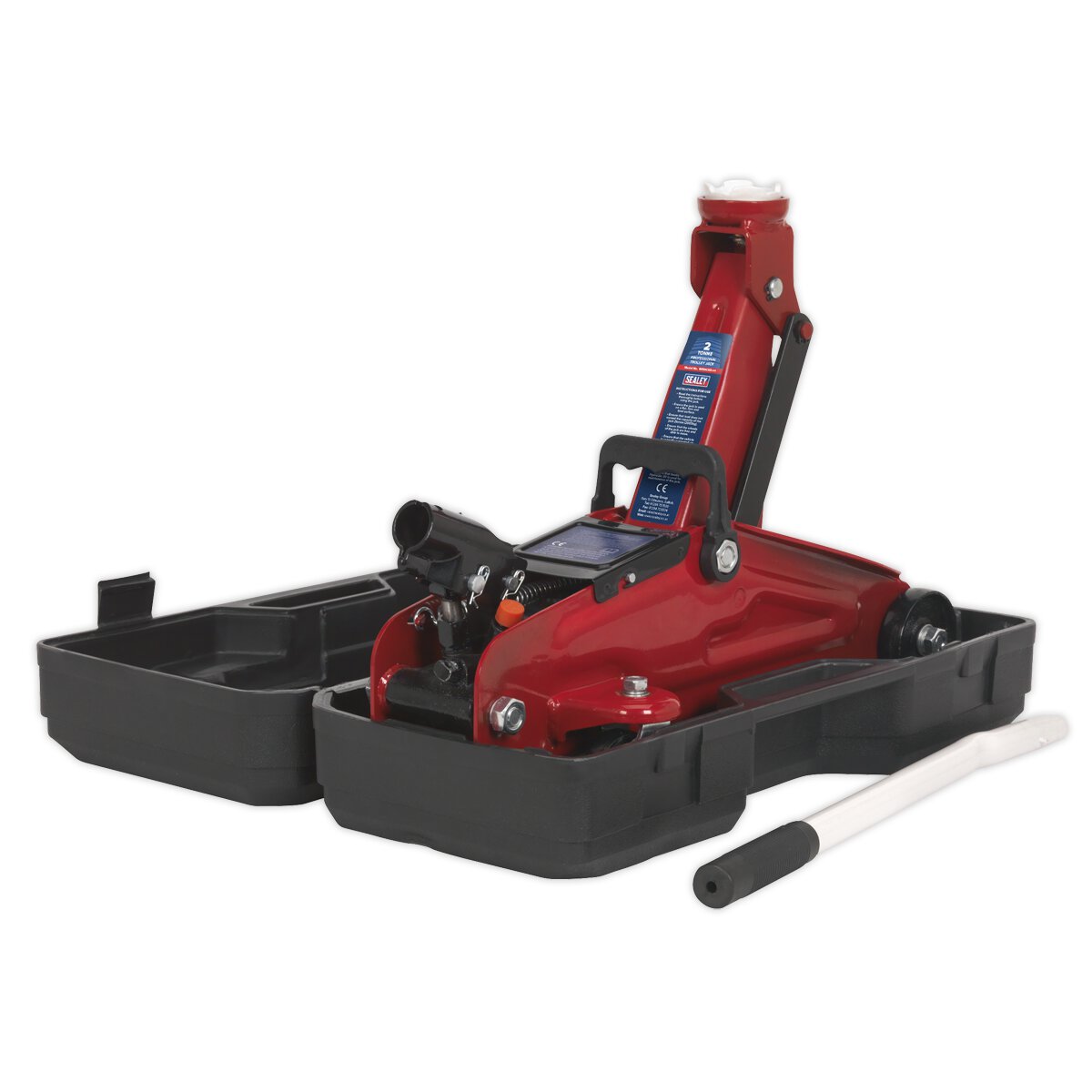 Trolley Jack 2tonne Short Chassis with Storage Case
