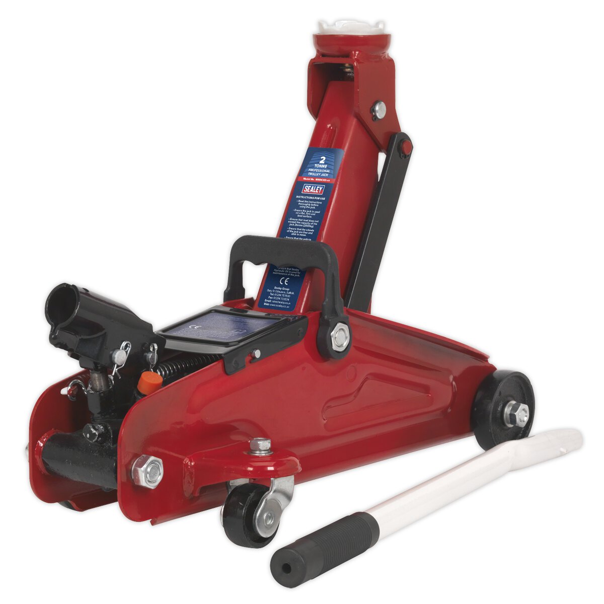 Trolley Jack 2tonne Short Chassis with Storage Case