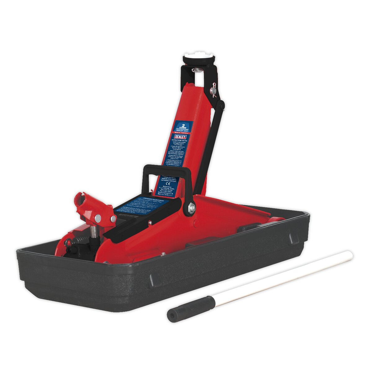 Trolley Jack 2tonne Short Chassis with Storage Case