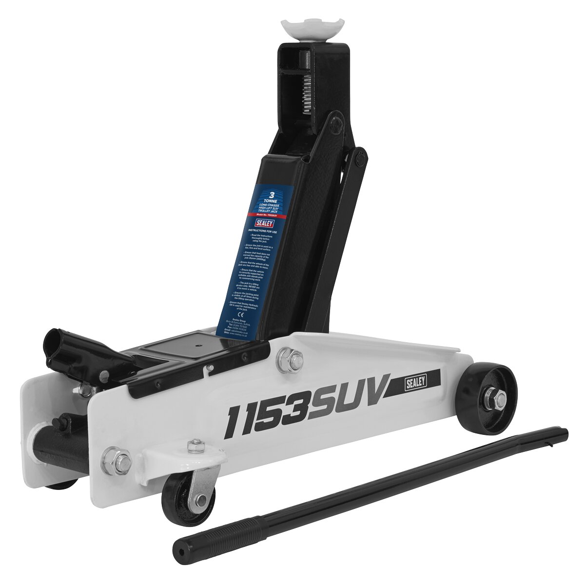 Long Chassis High Lift SUV Trolley Jack 3tonne