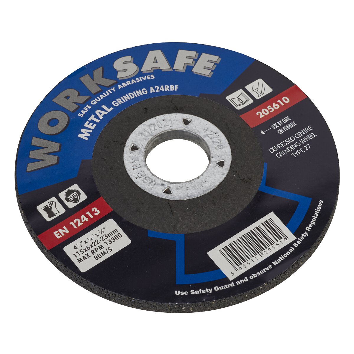 Grinding Disc DPC Metal Ø115 x 6 x 22mm