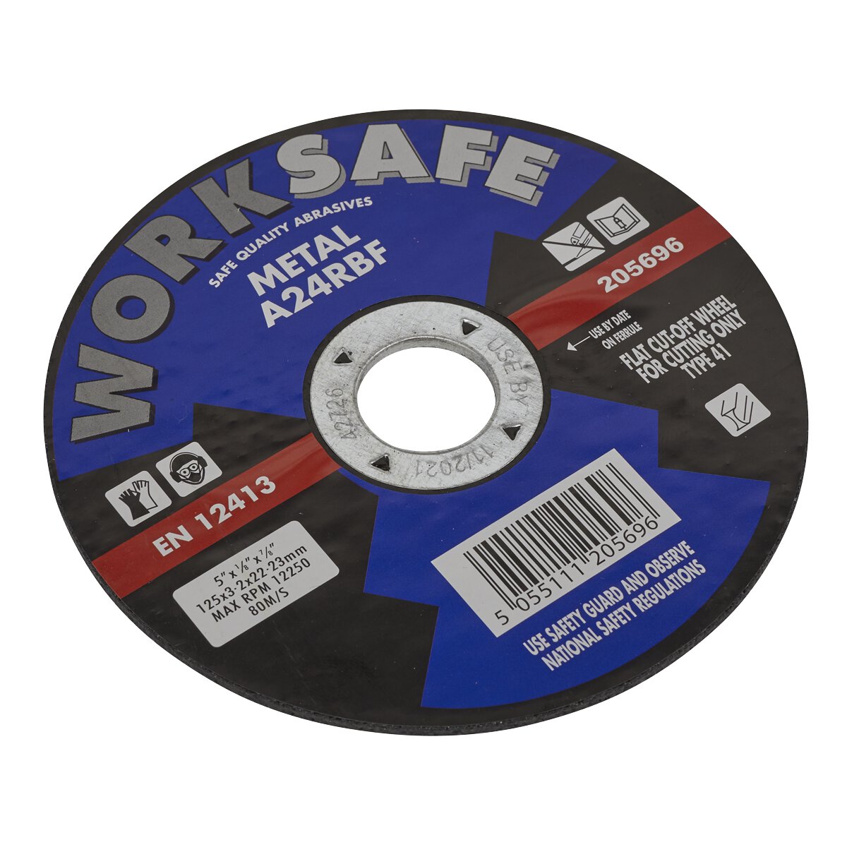 Cutting Disc Flat Metal Ø125 x 3.2 x 22mm