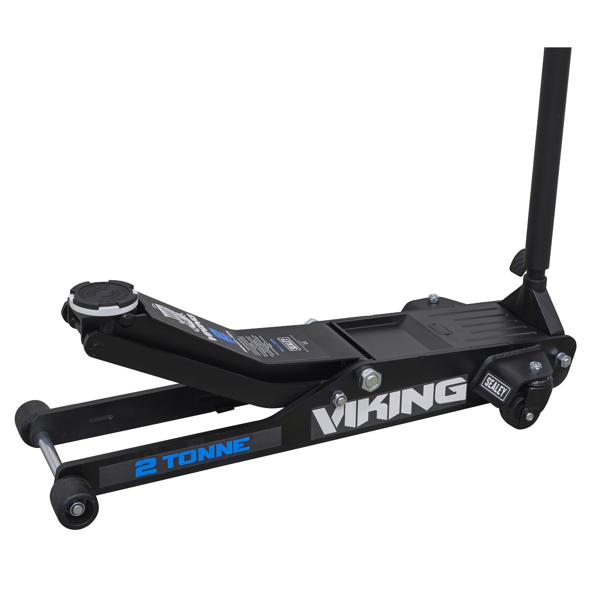 Viking Low Entry Long Reach Trolley Jack 2tonne with Rocket Lift