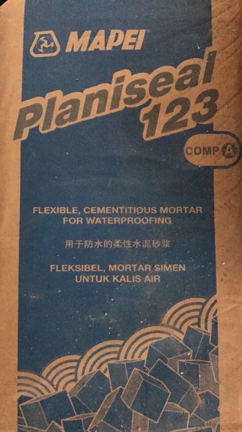 Mapei Planiseal 123 Comp. A Flexible Cementitious Mortar For Waterproofing
