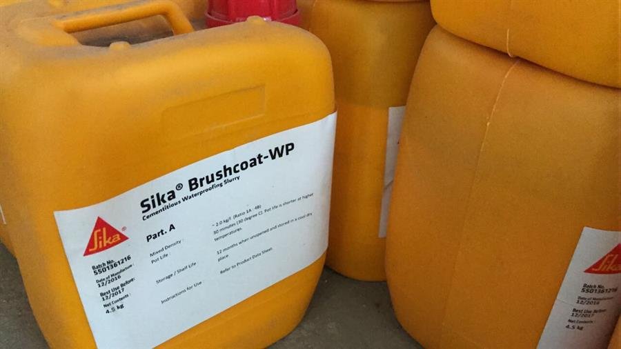 Sika Brushcoat WP Cementitious Waterproofing Slurry Part A