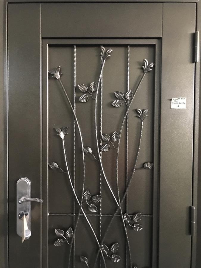 Wrought Iron Door