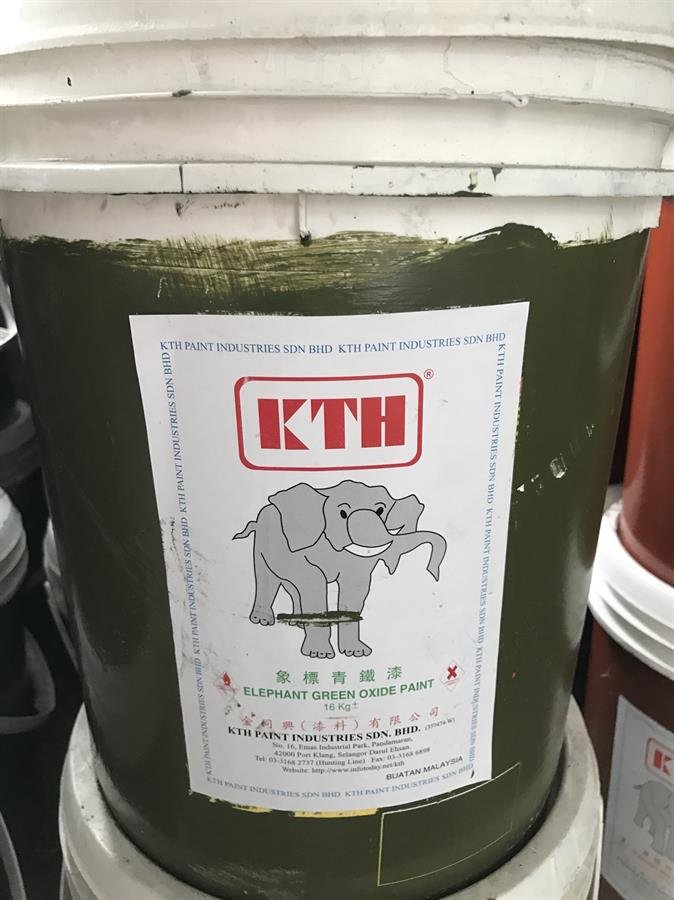 KTH Elephant Oxide Paint Green