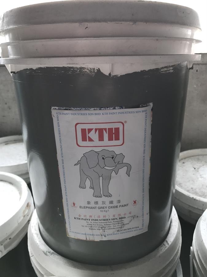 KTH Elephant Oxide Paint Grey