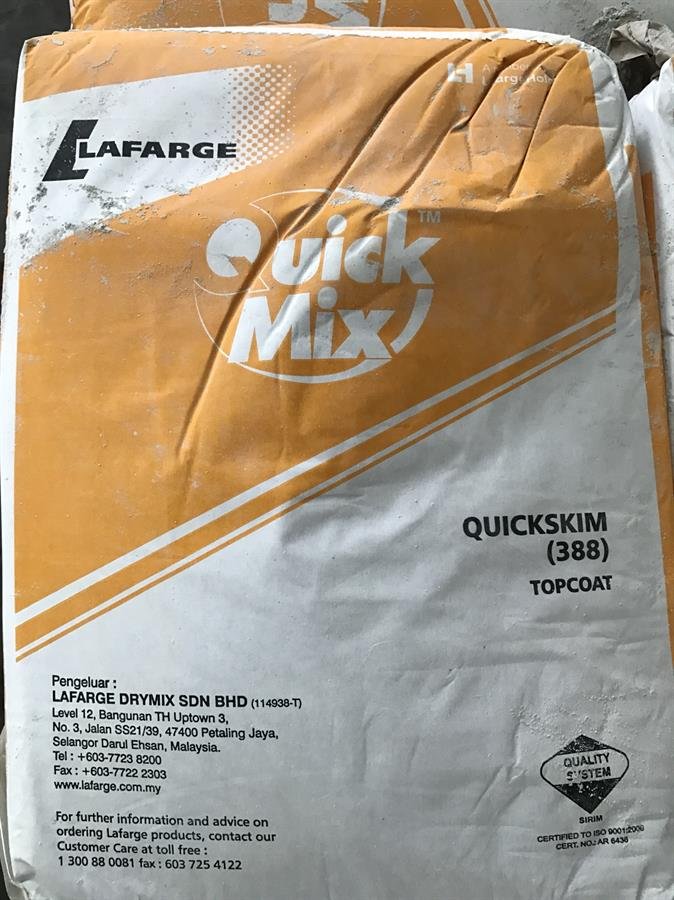Lafarge Quick Mix Quickskim 388 Topcoat