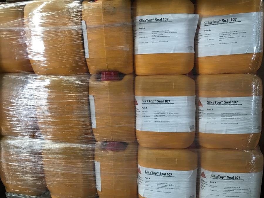 Sika Top Seal 107 Part A Cementitious Waterproofing Slurry And Protective Coating
