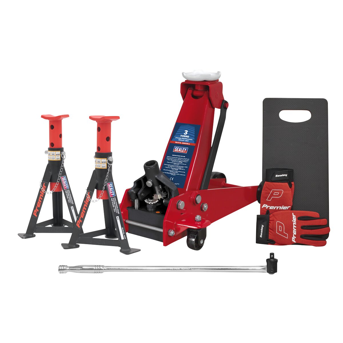 Trolley Jack 3tonne Standard Chassis With Accessories Building 