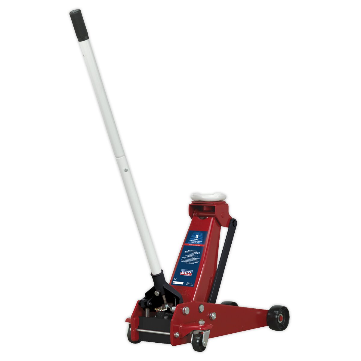 Trolley Jack 3tonne Standard Chassis with Axle Stands (Pair) 3tonne Capacity per Stand