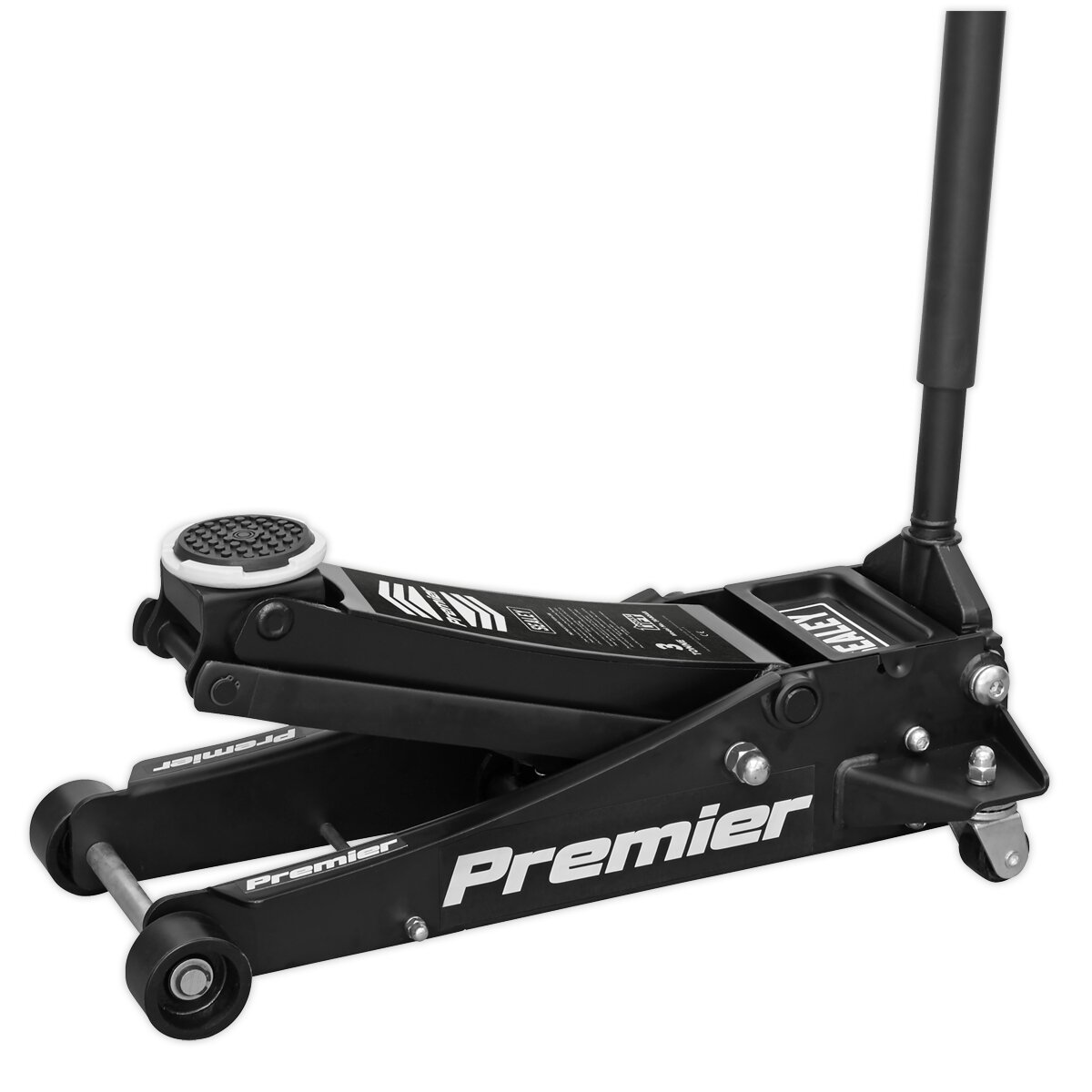 Trolley Jack 3tonne Rocket Lift Black