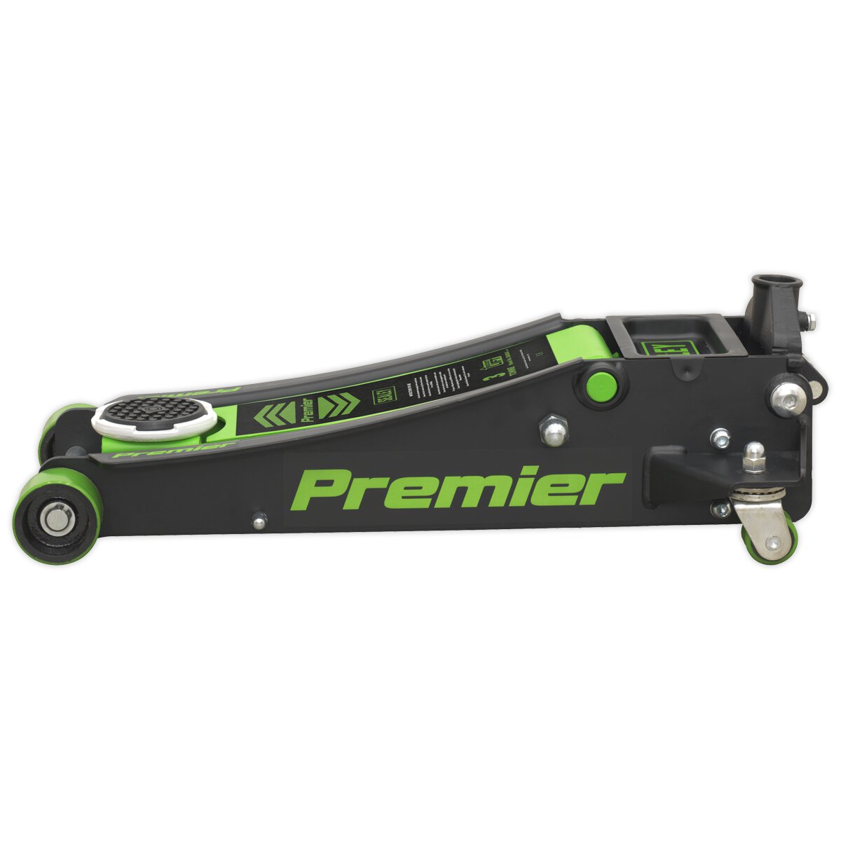 Trolley Jack 3tonne Rocket Lift Green