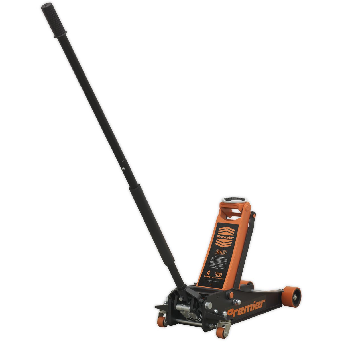 Trolley Jack 4tonne Rocket Lift Orange