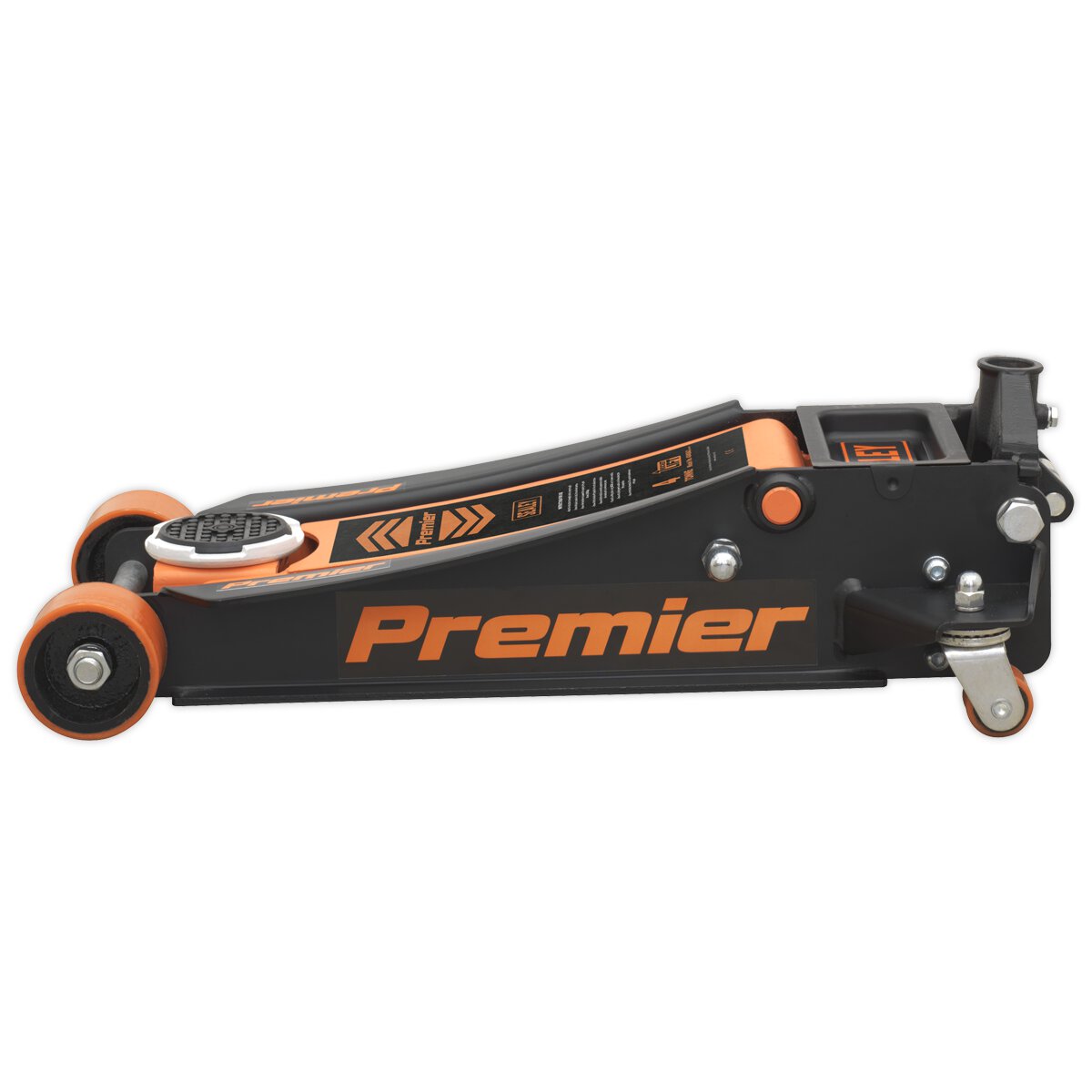 Trolley Jack 4tonne Rocket Lift Orange