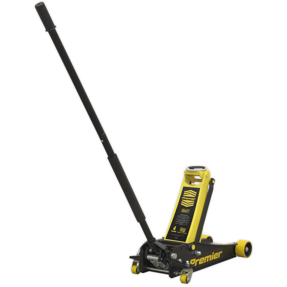 Trolley Jack 4tonne Rocket Lift Yellow