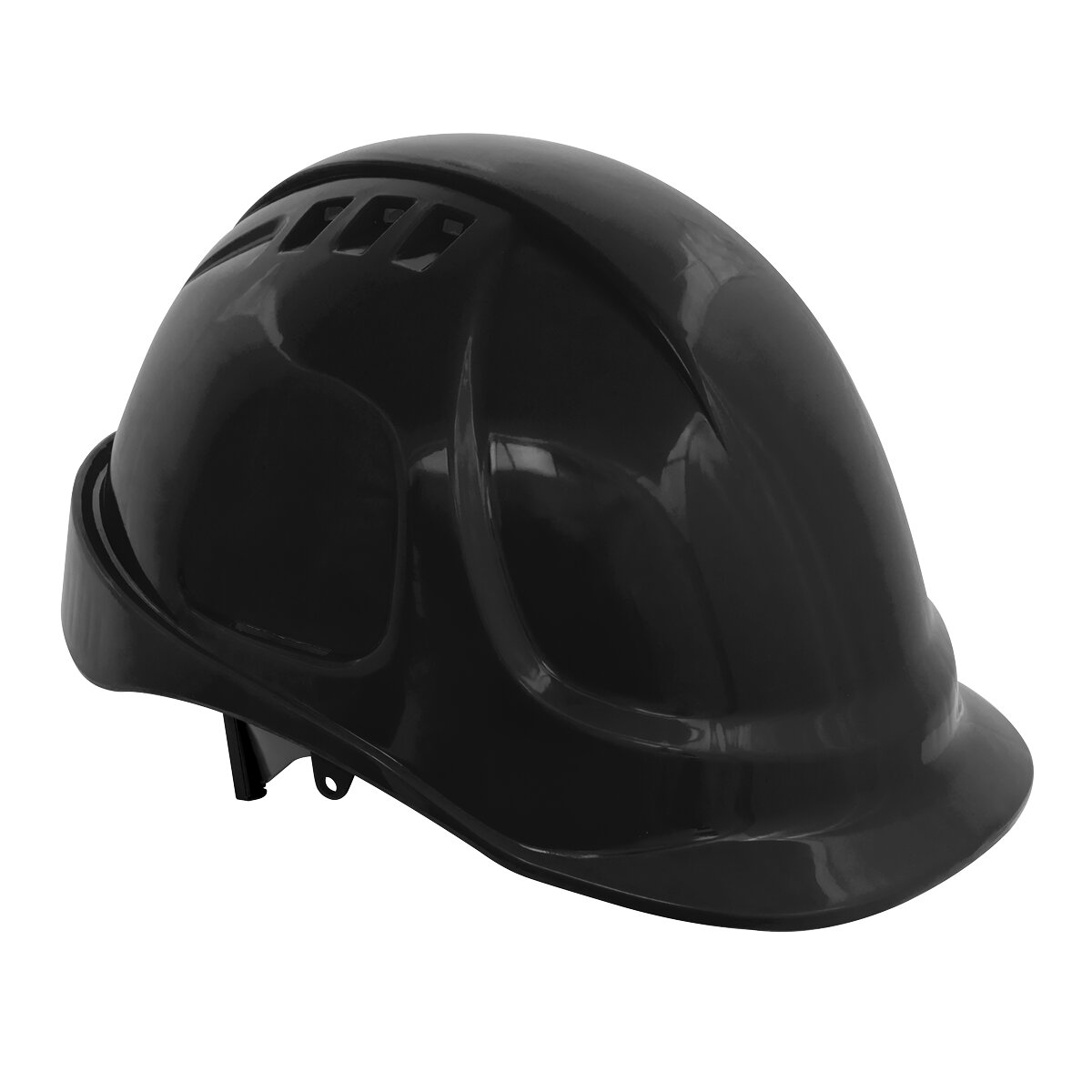 Plus Safety Helmet - Vented (Black)