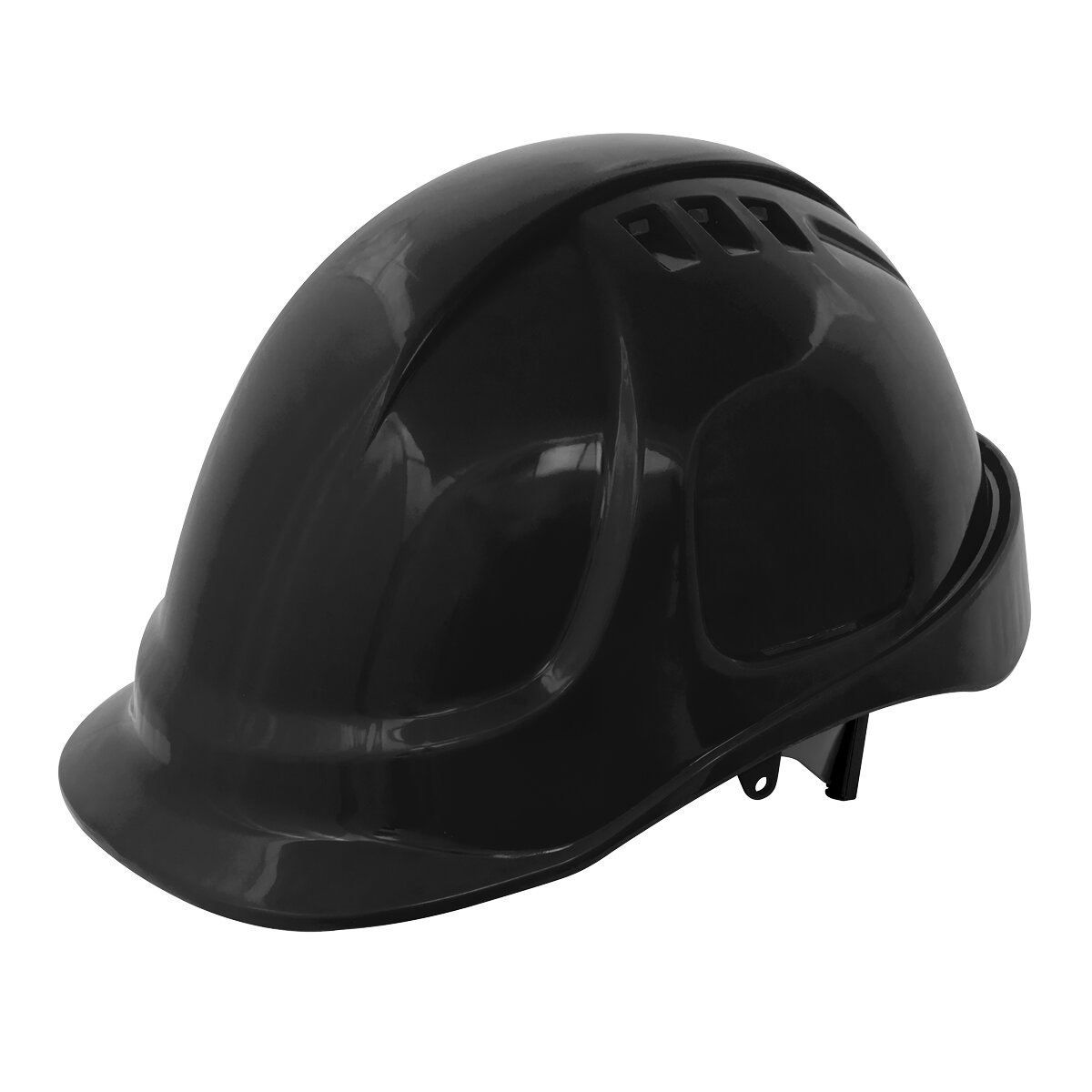 Plus Safety Helmet - Vented (Black)