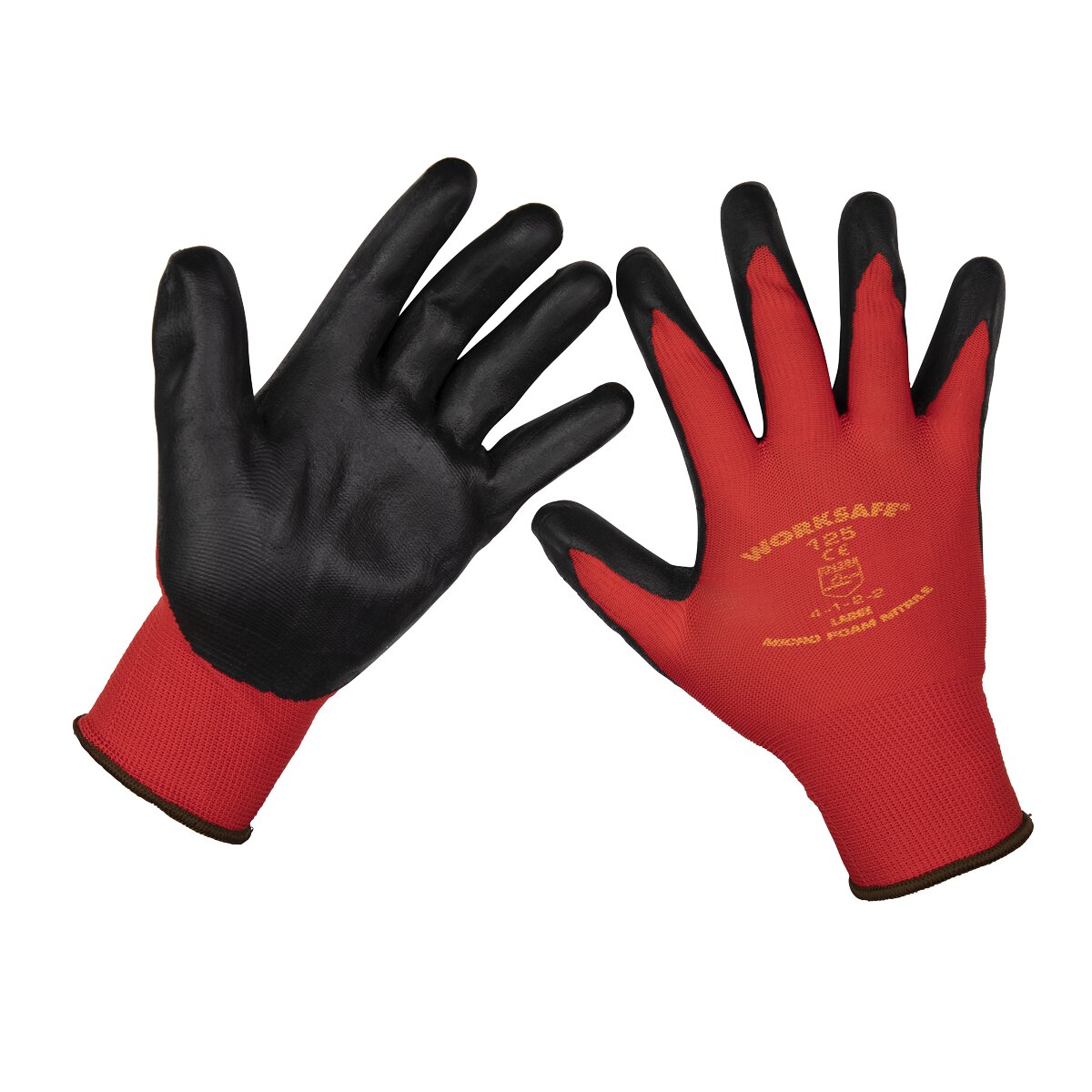 Flexi Grip Nitrile Palm Gloves (Large) - Pair