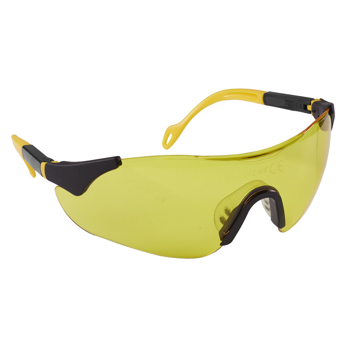 Sports Style High-Vison Safety Glasses with Adjustable Arms