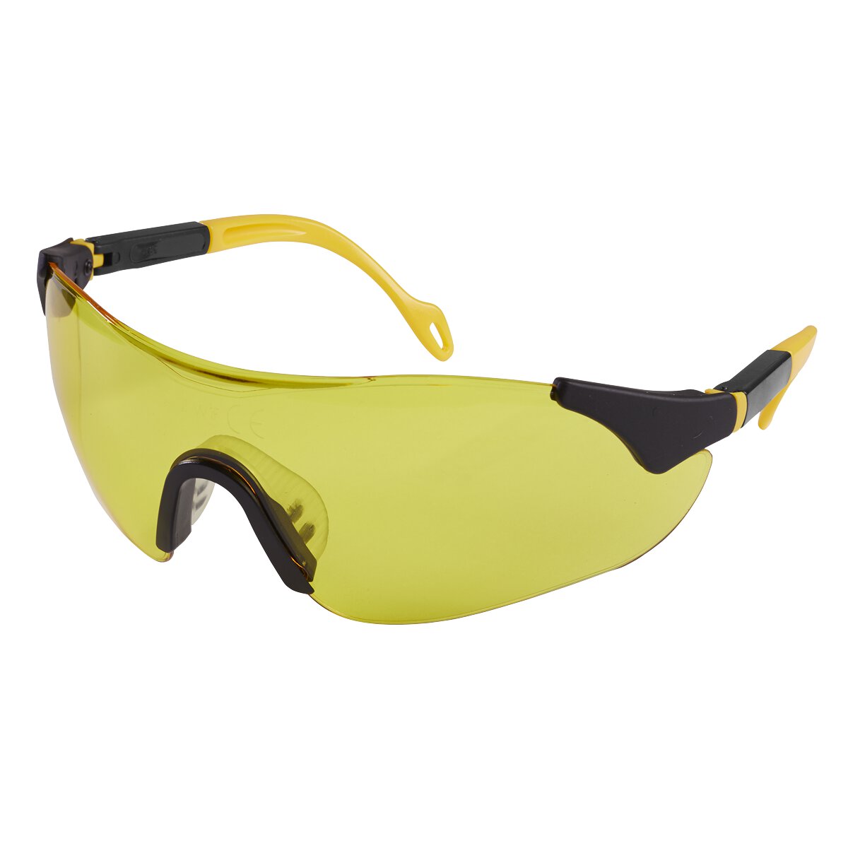Sports Style High-Vison Safety Glasses with Adjustable Arms