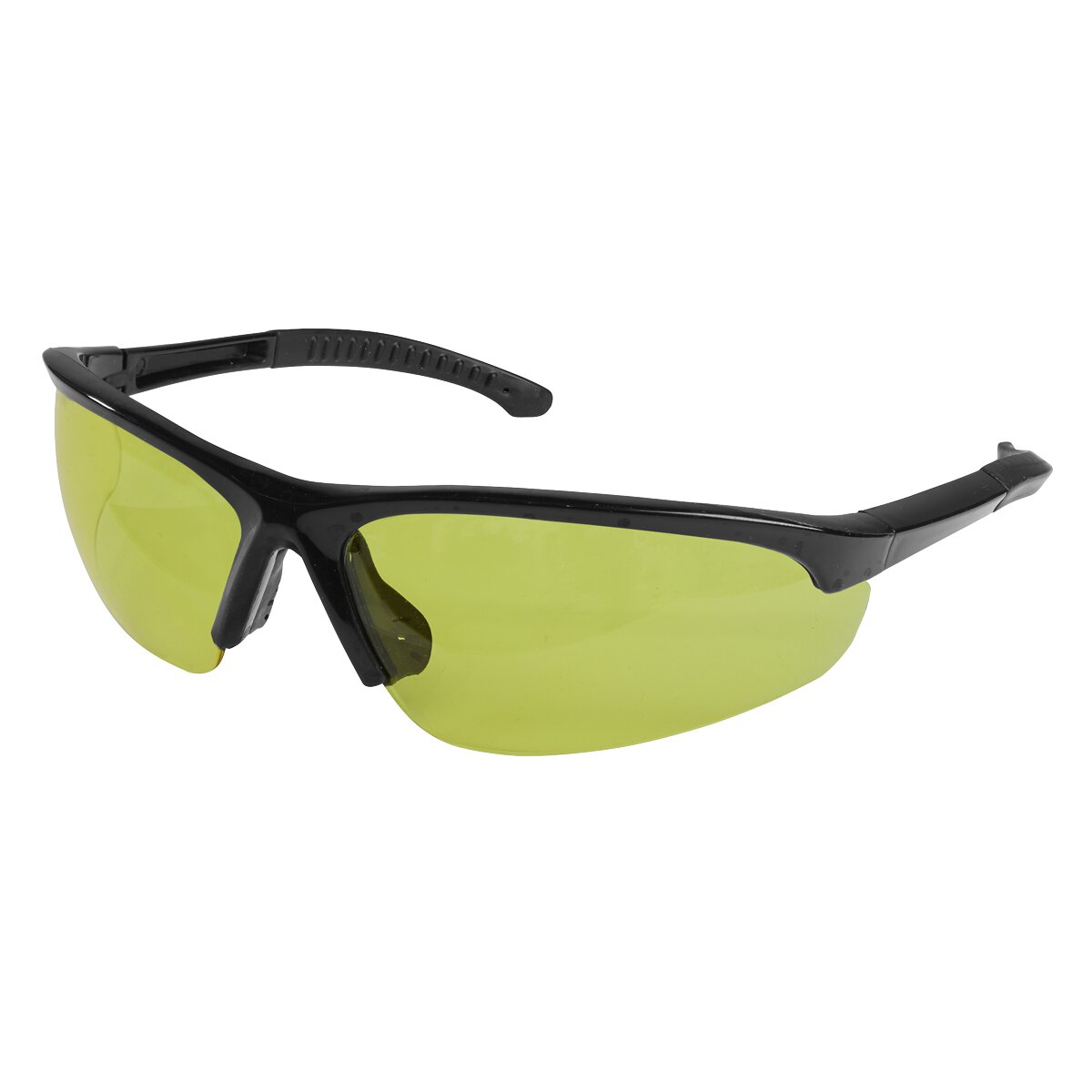 Zante Style Amber Lens Safety Glasses with Flexi Arms